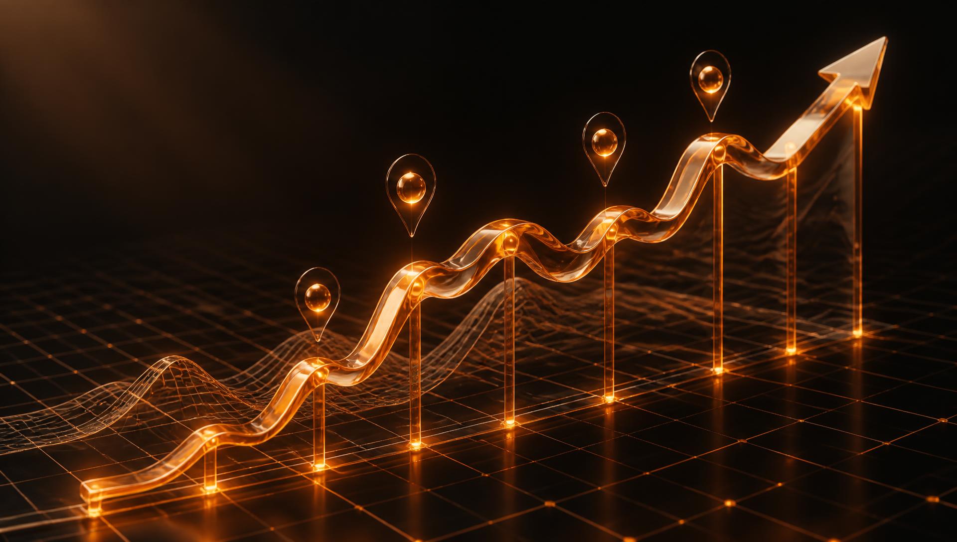 SERP & Rank Tracking - abstract visual